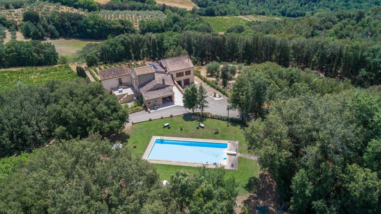 Villa Montepescini Murlo Exterior foto