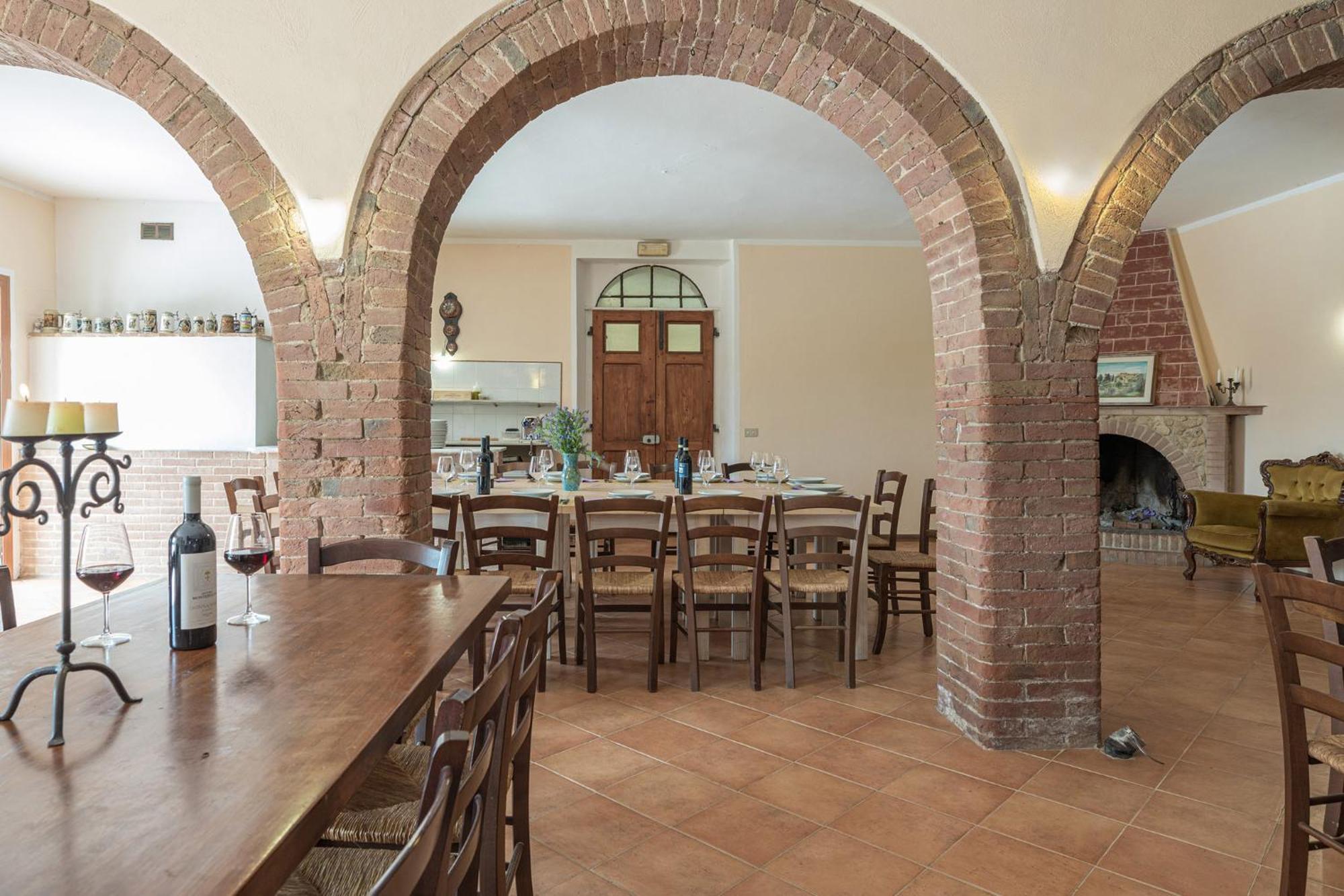 Villa Montepescini Murlo Exterior foto